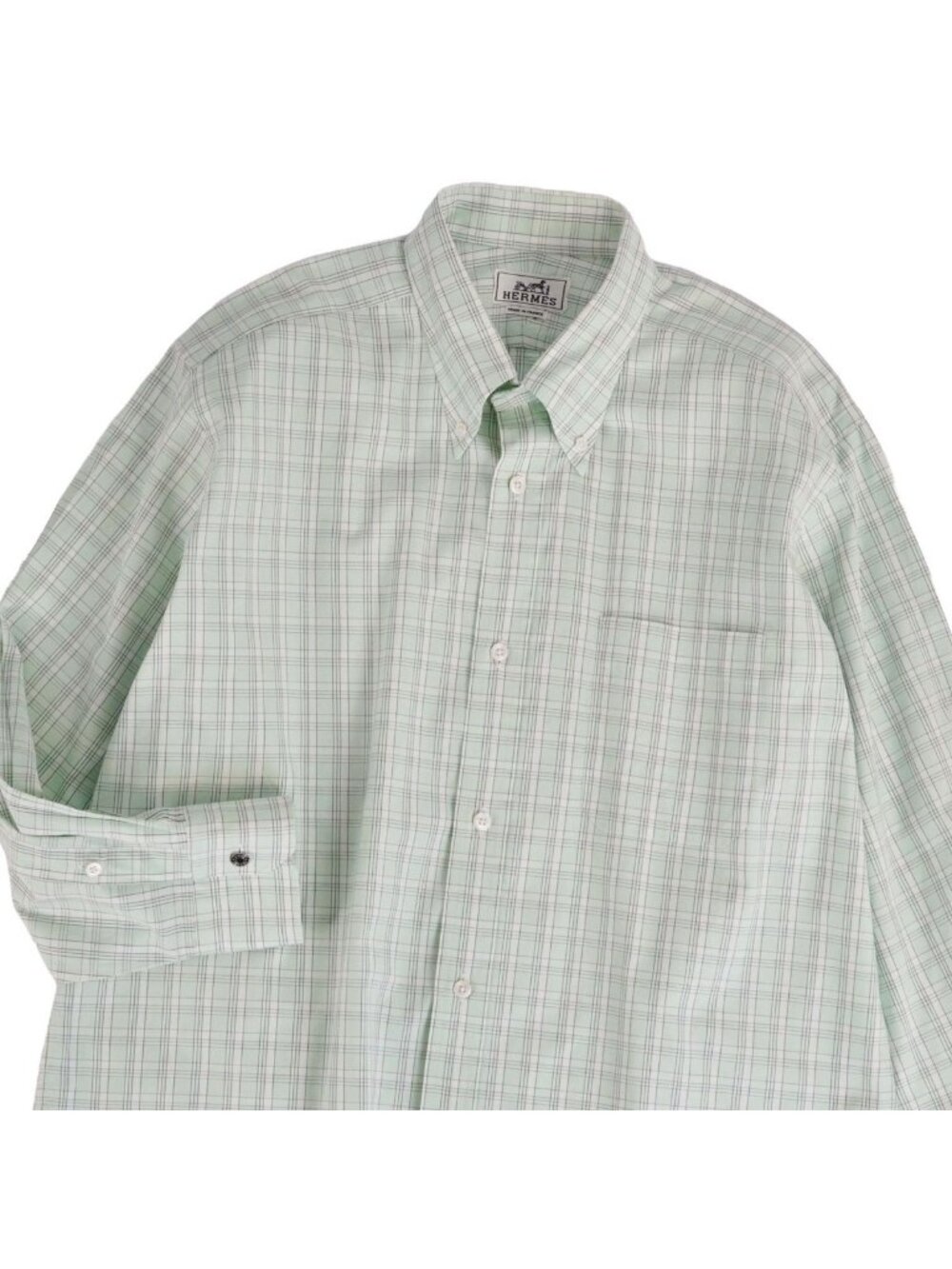 Hermes Shirt Button Down Long Sleeve - Picture 2 of 5